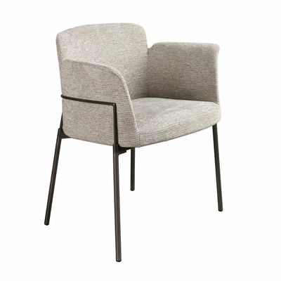 Chairs - Grey fabric chair - ANGEL CERDÁ