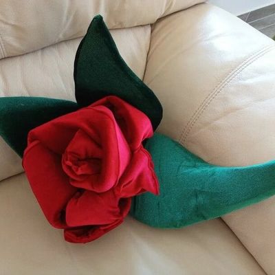 Coussins - COUSSIN ROSE - FLORALYS-MEUBLES