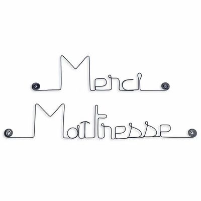 Other wall decoration - End of school year gift "Thank you teacher" - BIJOUX DE MUR