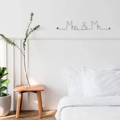 Other wall decoration - Valentine's Day Gift: Mrs & Mr - BIJOUX DE MUR