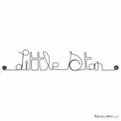 Other wall decoration - Children's wall decoration: "Little Star" - BIJOUX DE MUR