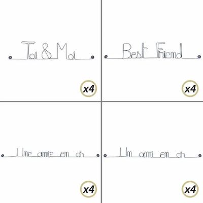 Other wall decoration - 10% off implementation pack: Friendship gift - BIJOUX DE MUR