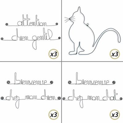 Other wall decoration - 10% OFF ESTABLISHMENT PACK: Cat/Dog - BIJOUX DE MUR