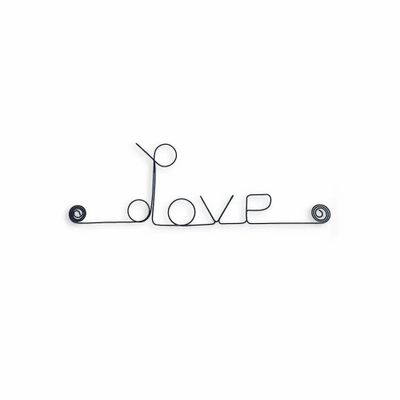 Other wall decoration - Little wire word “Love” - BIJOUX DE MUR