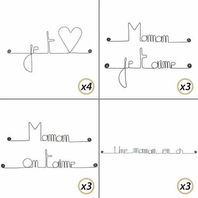 Other wall decoration - 10% off Implementation Pack: Mother's Day Gift - BIJOUX DE MUR