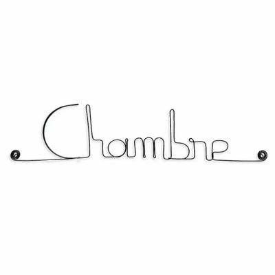 Other wall decoration - Room wire door sign - BIJOUX DE MUR