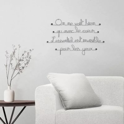 Other wall decoration - Wall Sculpture on Love - BIJOUX DE MUR