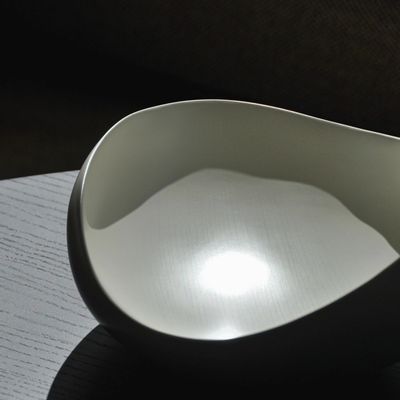 Decorative objects - Dune Line White, Handmade Vase, Interior Design Piece - DV DESIGN