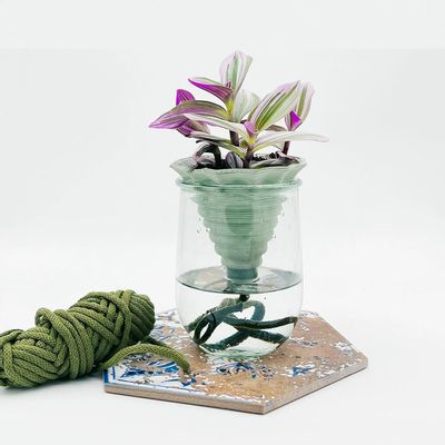 Vases - Clay pot - NOMADE VERT- design - 3D auto-irrigating - COMMON PLACE YOUR URBAN JUNGLE