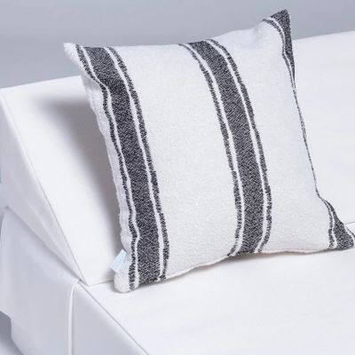 Outdoor decorative accessories - DOUCEUR BOUCLÉE outdoor cushion | Elitis fabric - COZIP