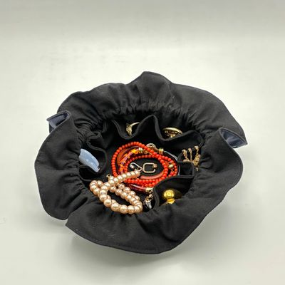 Bijoux - Sac à bijoux à cordon Midnight/Black - LIPP