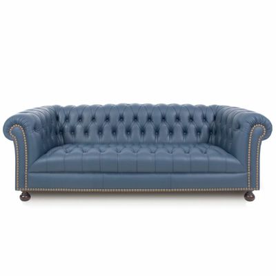 Sofas for hospitalities & contracts - Chesterfield Prestige Blue | Sofa - CREARTE COLLECTIONS