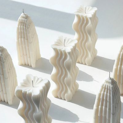 Bougies - Bougie pilier - emballée dans une luxueuse boîte cadeau - WOOSM