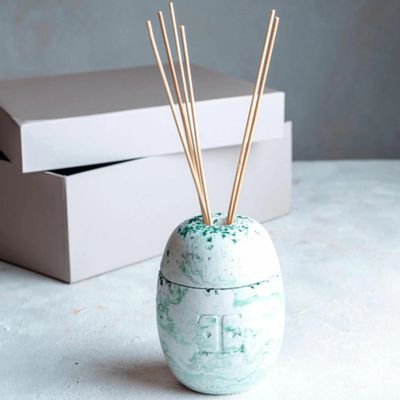 Scent diffusers - Mystic Green - Reed Diffuser Set - ESTI LIVING