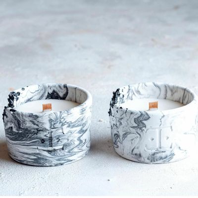 Gifts - Black Rose - Midi Set of 2 Candles - ESTI LIVING