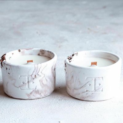 Candles - Mocha Dreams - Midi Set of 2 Candles - ESTI LIVING