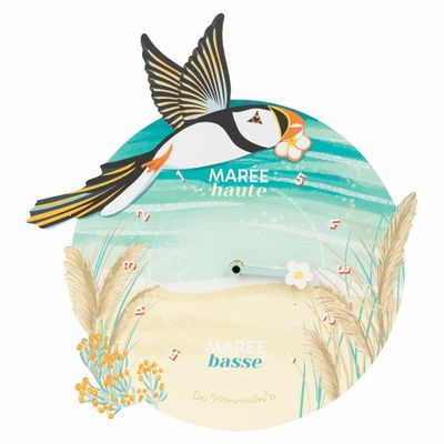 Objets de décoration - Horloge à marée Coco Cannelle - LES RITOURNAILES