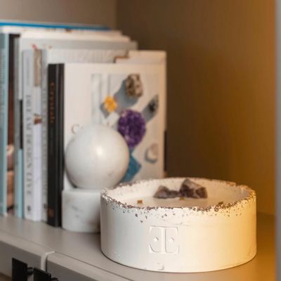 Candles - Lavander - Luna Gemstone Candle - ESTI LIVING