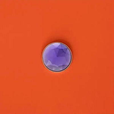 Bijoux - bijou broche CLAP - HATCH PURPLE - CLAP PARIS