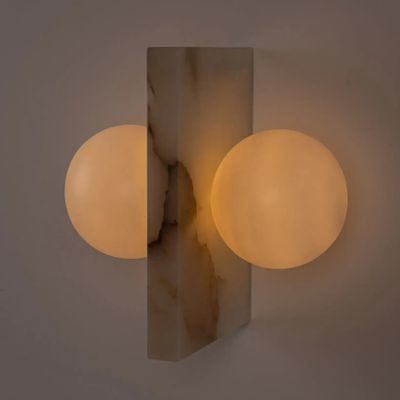 Appliques - Flugi (albâtre blanc) - SIMONE & MARCEL