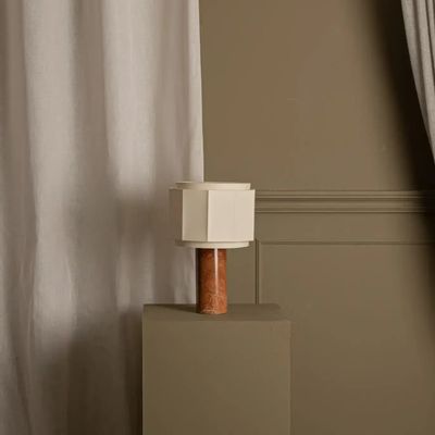 Lampes à poser - Pipito Okla (marbre rouge) - SIMONE & MARCEL