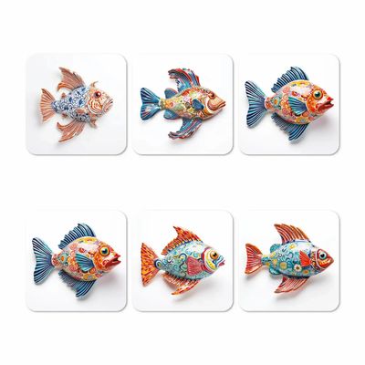 Nappes - Equateur Coasters Gift Set - MA CHÉRIE MON AMOUR