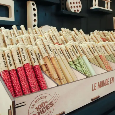 Épices - KIT D'IMPLANTATION 50 EPICES - LE MONDE EN TUBE 100% ÉPICES