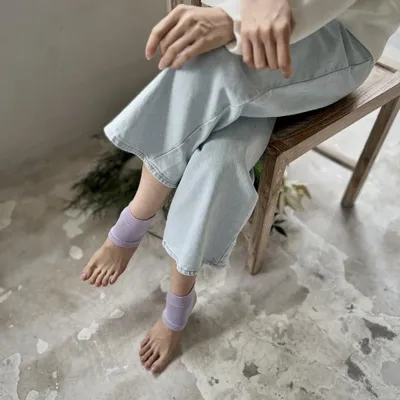 Chaussettes - Protège talon en soie naturelle - YUITO CO. LTD