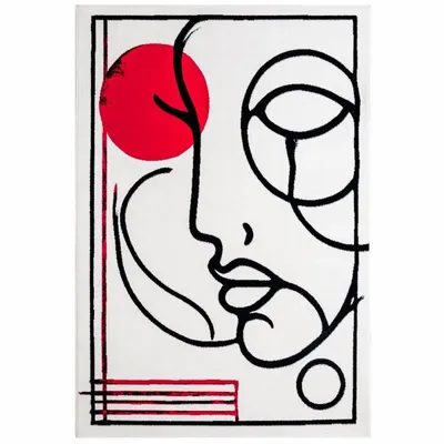Tapis design - Rug Face of Art 1 - SHISHKA PROJECT