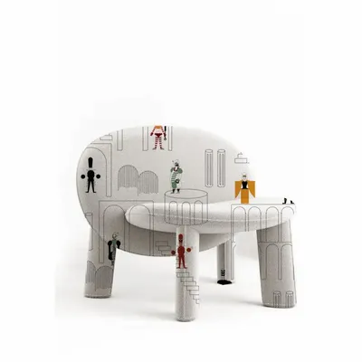 Fauteuils - Fauteuil Dino ARCHIVE FABRIC ANATOLIY PETRYCKYI 1 - SHISHKA PROJECT