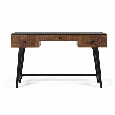 Desks - Rosewood and mango wood desk plus metal - GINER Y COLOMER