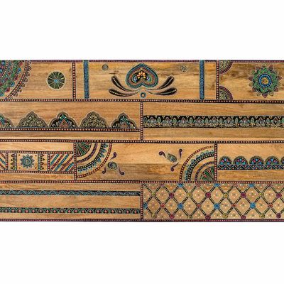 Lits - Tête de lit en manguier naturel 170cm - GINER Y COLOMER