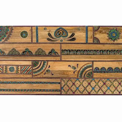 Lits - Tête de lit en manguier naturel 170cm - GINER Y COLOMER