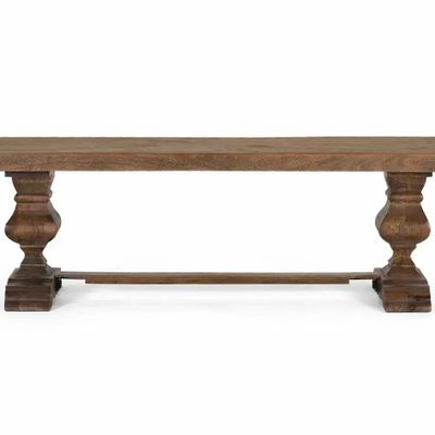 Bancs - Banc fabriqué à la main en bois de manguier 180cm - GINER Y COLOMER