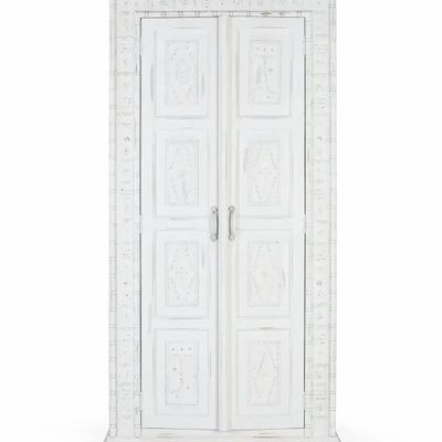 Wardrobe - Handcrafted 2-door wardrobe in mango wood - GINER Y COLOMER