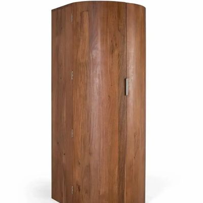 Sideboards - Bar cabinet with 2 doors in solid acacia wood - GINER Y COLOMER