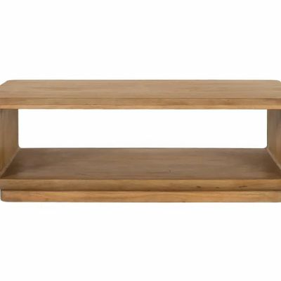 Tables basses - Table basse en bois de manguier aux coins arrondis - GINER Y COLOMER