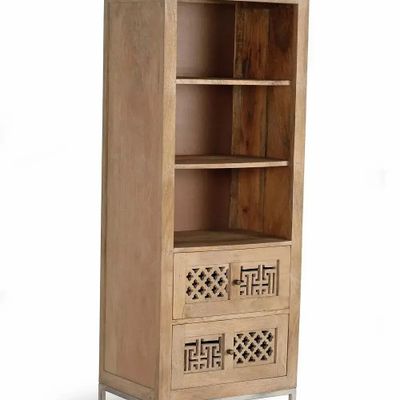 Shelves - Mango wood shelf and metal legs - GINER Y COLOMER