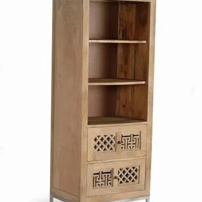 Shelves - Mango wood shelf and metal legs - GINER Y COLOMER