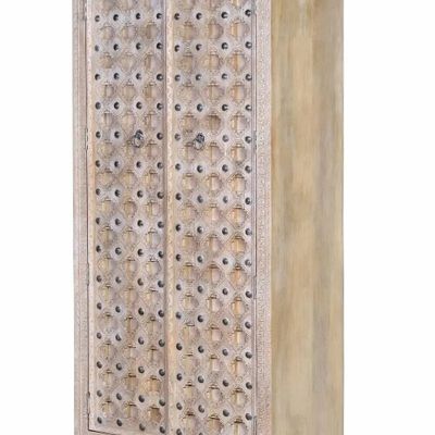 Wardrobe - Natural finish mango wood cabinet - GINER Y COLOMER