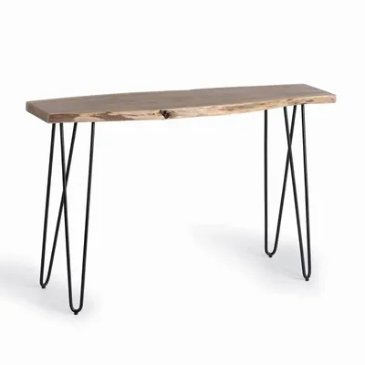 Console table - Solid acacia wood console - GINER Y COLOMER