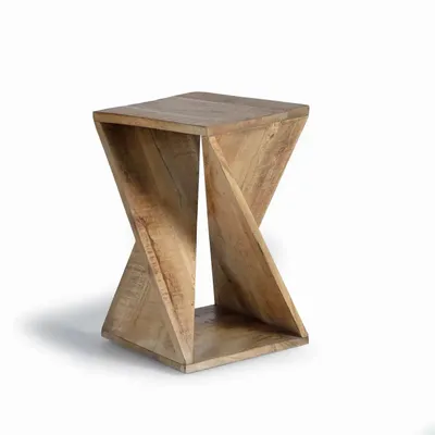 Stools - Mango wood stool - GINER Y COLOMER
