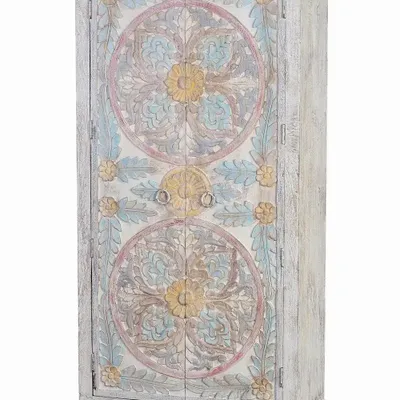 Armoires - Armoire manguier détails vieillis tons pastel - GINER Y COLOMER