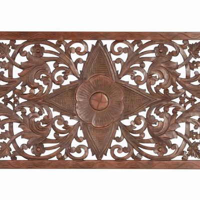 Lits - Tête de lit en MDF couleur noyer - GINER Y COLOMER
