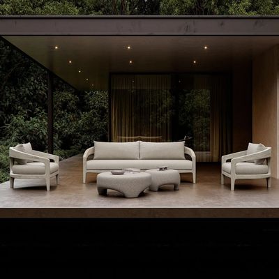 Lawn sofas - Whale-ash Lounge Set - SNOC