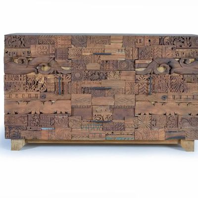 Buffets - Buffet en bois manguier récupéré - GINER Y COLOMER