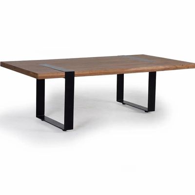 Tables basses - Table basse en bois d'acacia et métal - GINER Y COLOMER