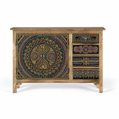Buffets - Buffet en bois manguier multicolore - GINER Y COLOMER