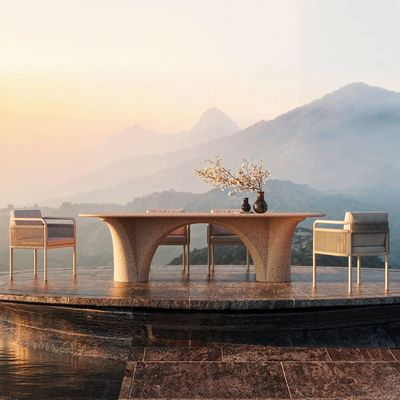Lawn tables - Savio-ash Dining Table - SNOC