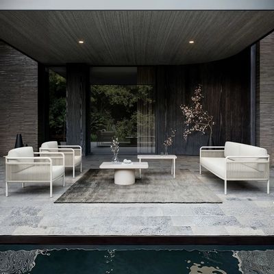 Lawn sofas   - Link-bisque Lounge Set - SNOC